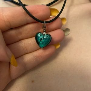 Real Italian glass necklace vintage